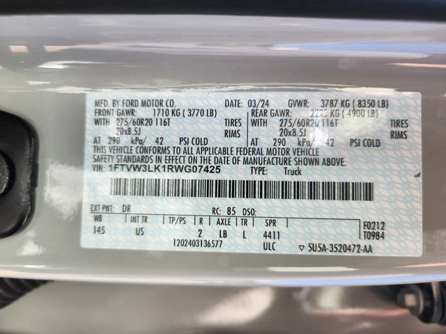 Certified 2024 Ford F150 Lightning XLT AWD/4WD image 25