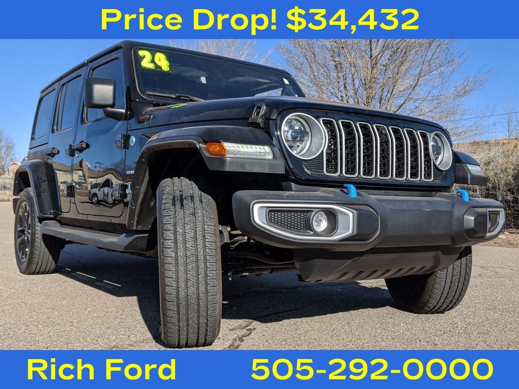 Used 2024 Jeep Wrangler Sahara 4xe w/ Technology Group image 24