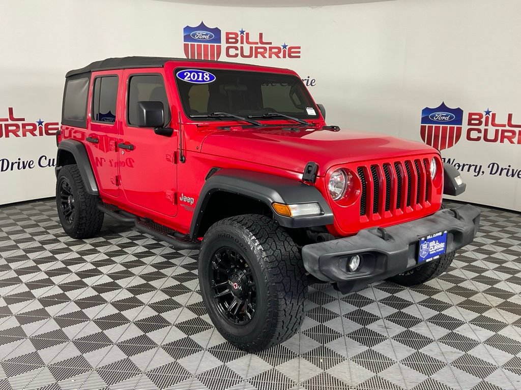 Used 2018 Jeep Wrangler Unlimited Sport S AWD/4WD video 1