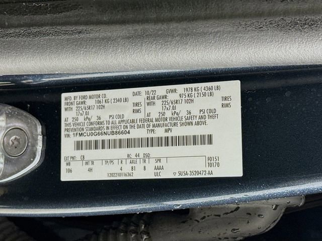 Certified 2022 Ford Escape SE w/ Cold Weather Package image 30