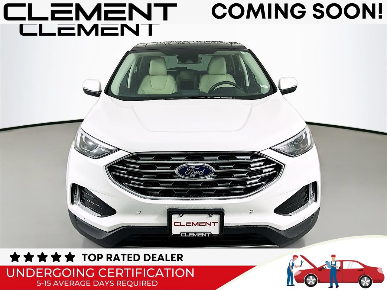 Certified 2022 Ford Edge Titanium AWD/4WD image 3