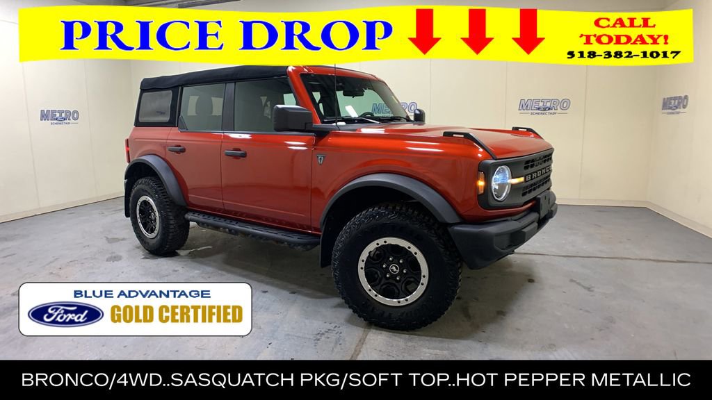 Certified 2023 Ford Bronco 4-Door w/ Sasquatch Package AWD/4WD video 1