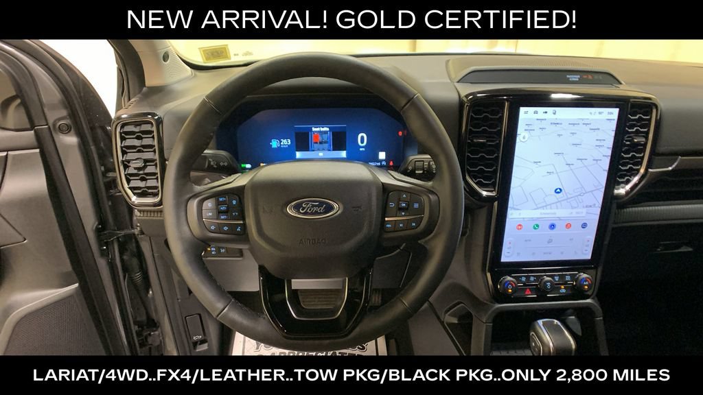 Certified 2025 Ford Ranger Lariat w/ FX4 Off-Road Package AWD/4WD image 33