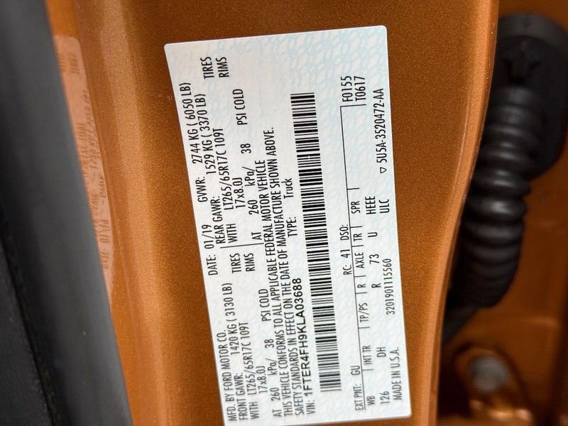 Certified 2019 Ford Ranger Lariat w/ Equipment Group 501A Mid image 22