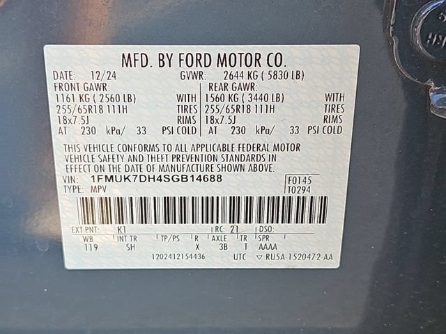 Certified 2025 Ford Explorer Active w/ Active Comfort Package RWD image 38