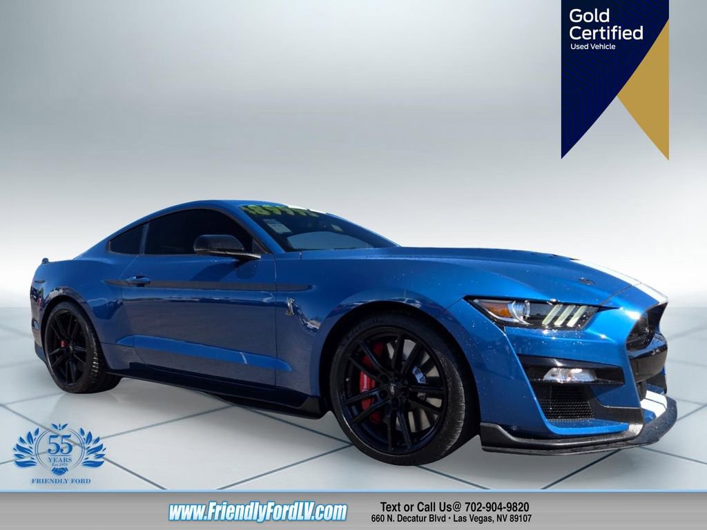 Certified 2021 Ford Mustang Shelby GT500 w/ Technology Package RWD image 1