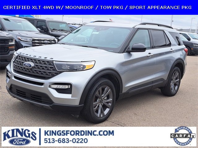 Certified 2023 Ford Explorer XLT w/ Equipment Group 202A