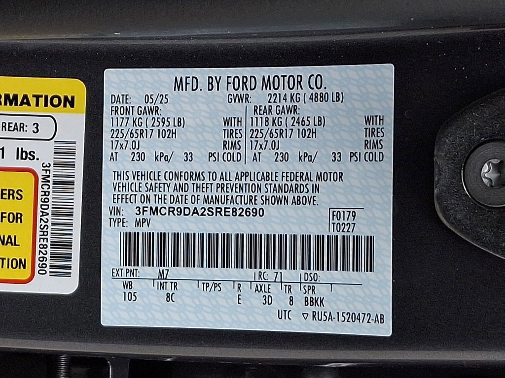 Certified 2025 Ford Bronco Sport Badlands image 27