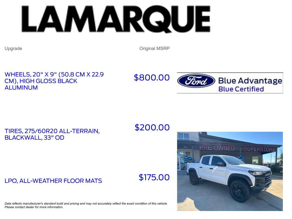 Used 2025 Chevrolet Colorado Trail Boss image 10