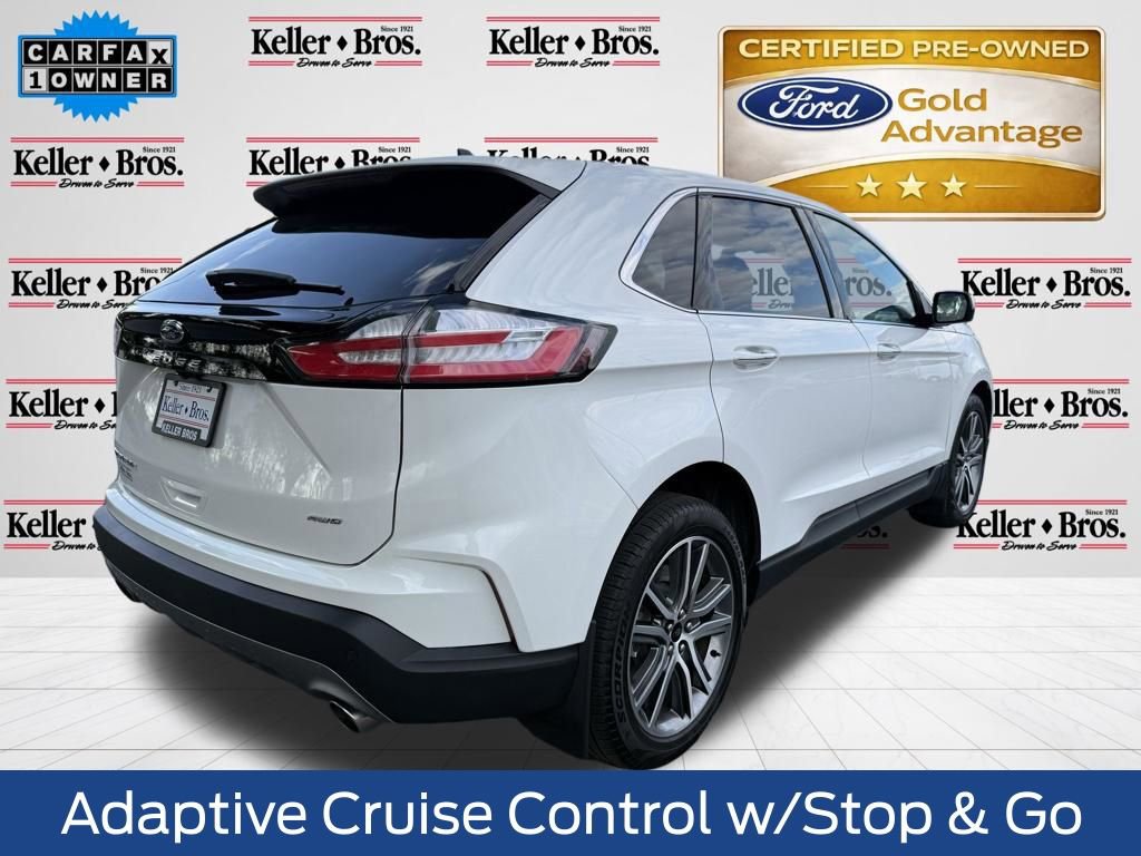 Certified 2024 Ford Edge Titanium w/ Equipment Group 301A AWD/4WD image 8