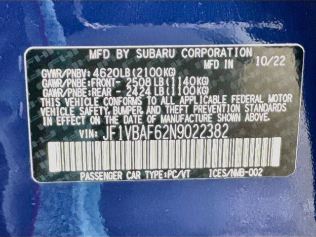 Used 2022 Subaru WRX Premium AWD/4WD image 23