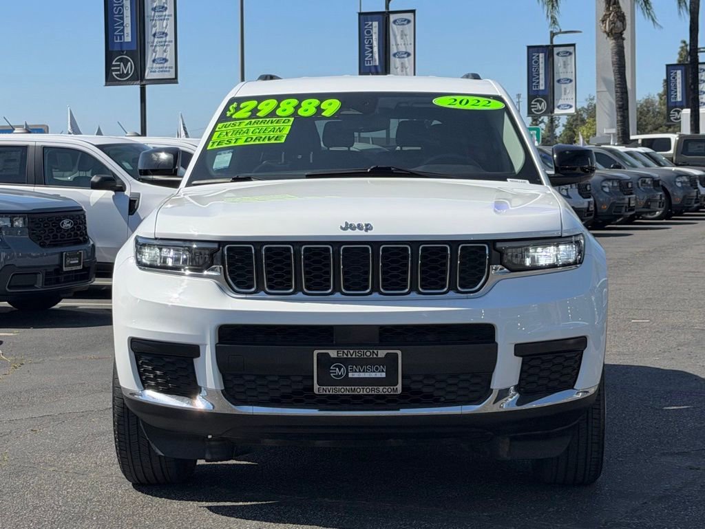 Used 2022 Jeep Grand Cherokee L Laredo w/ Luxury Tech Group I image 3