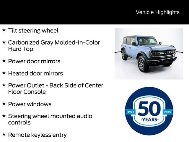 Certified 2025 Ford Bronco Big Bend AWD/4WD image 21
