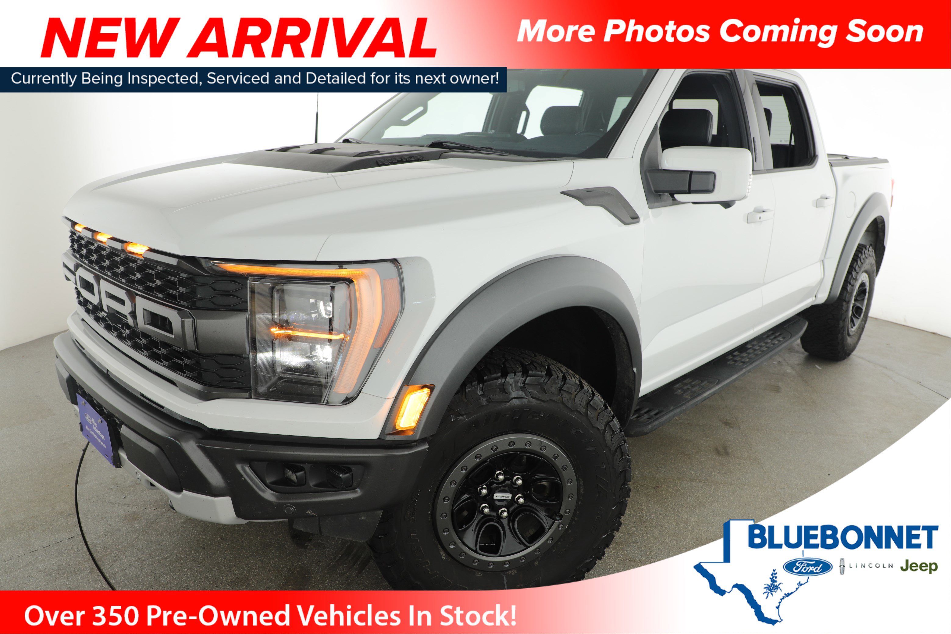 Certified 2022 Ford F150 Raptor w/ Equipment Group 801A High image 1