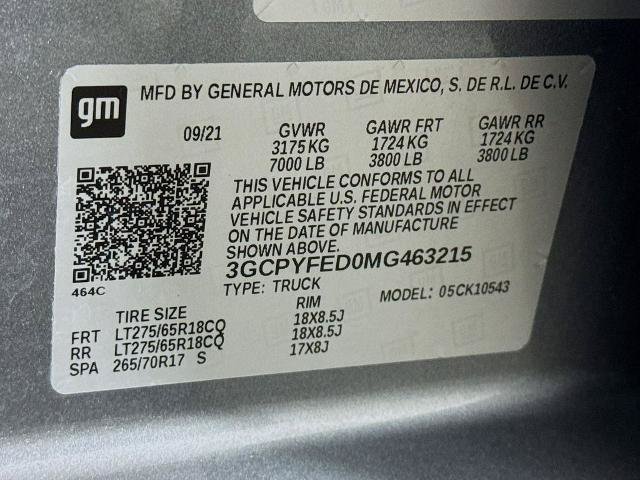 Used 2021 Chevrolet Silverado 1500 LT Trail Boss w/ LPO, Dark Essentials Package AWD/4WD image 31