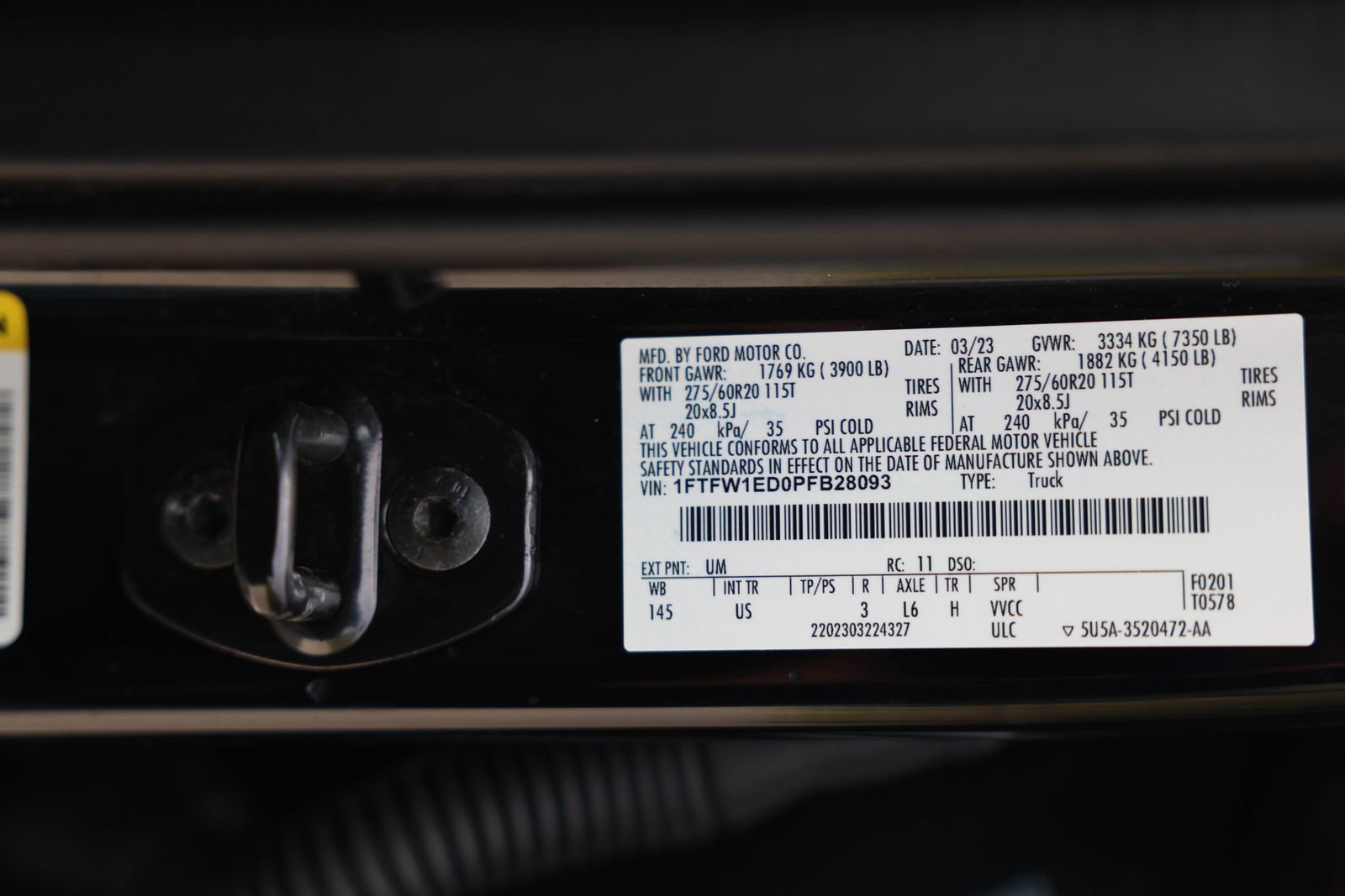 Certified 2023 Ford F150 XLT w/ Equipment Group 302A High AWD/4WD image 38