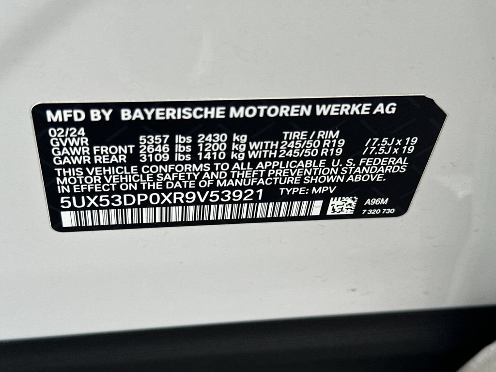 Used 2024 BMW X3 xDrive30i w/ Premium Package AWD/4WD image 27