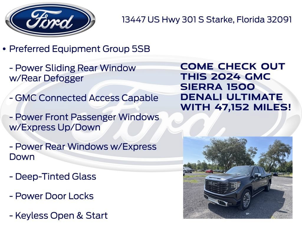 Used 2024 GMC Sierra 1500 Denali Ultimate AWD/4WD image 19