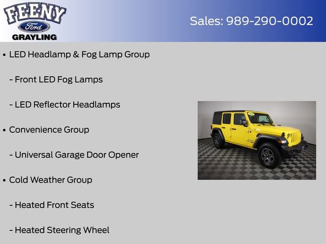 Used 2020 Jeep Wrangler Unlimited Sport S AWD/4WD image 20