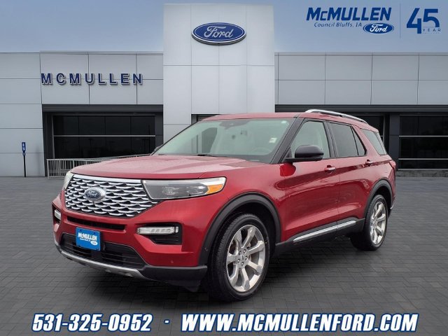 Certified 2020 Ford Explorer Platinum w/ Premium Technology Package