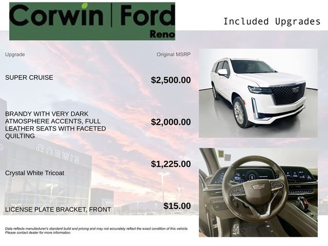 Used 2022 Cadillac Escalade Premium Luxury AWD/4WD image 3
