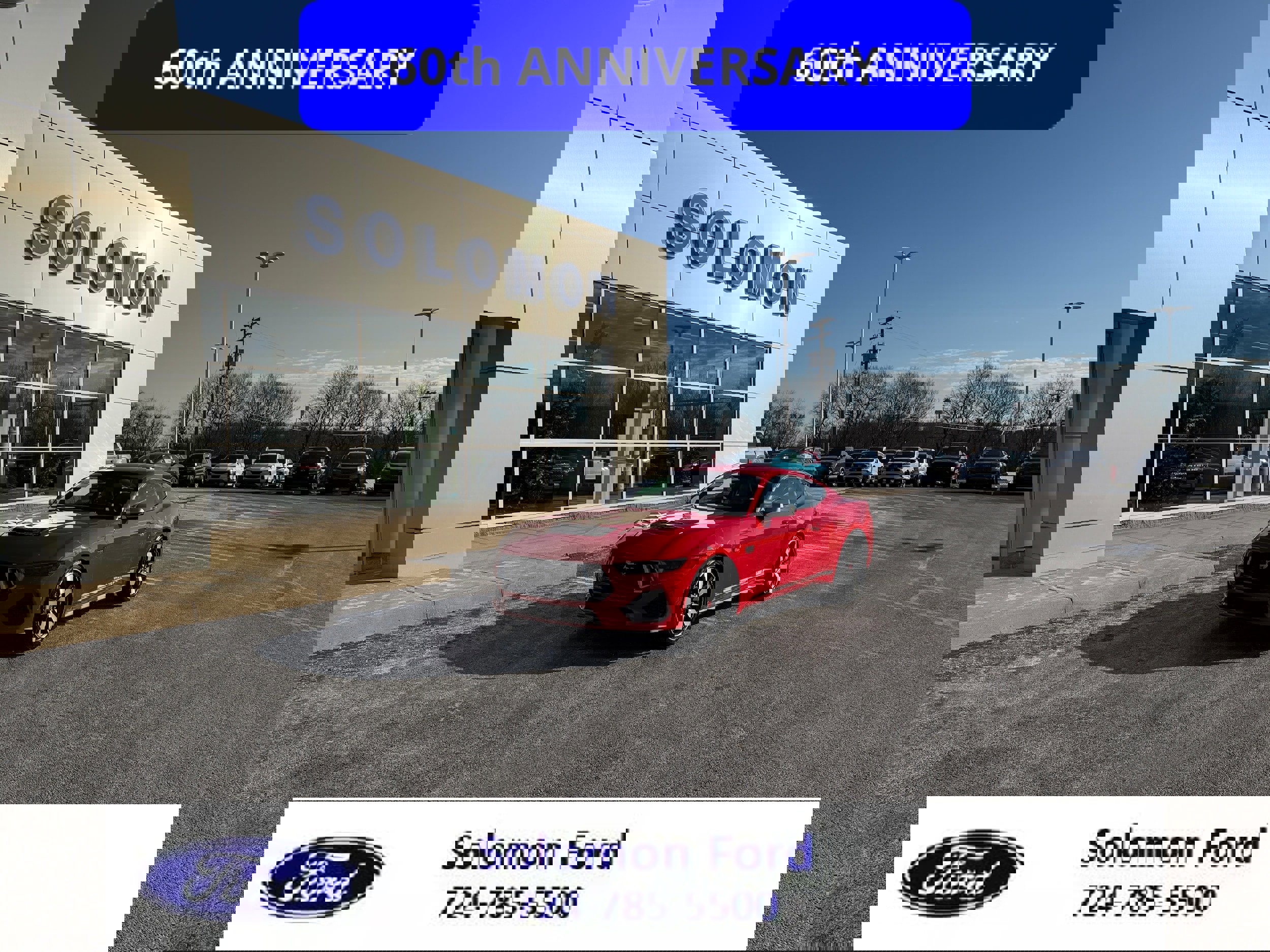 Certified 2025 Ford Mustang GT Premium w/ 60th Anniversary Package image 3