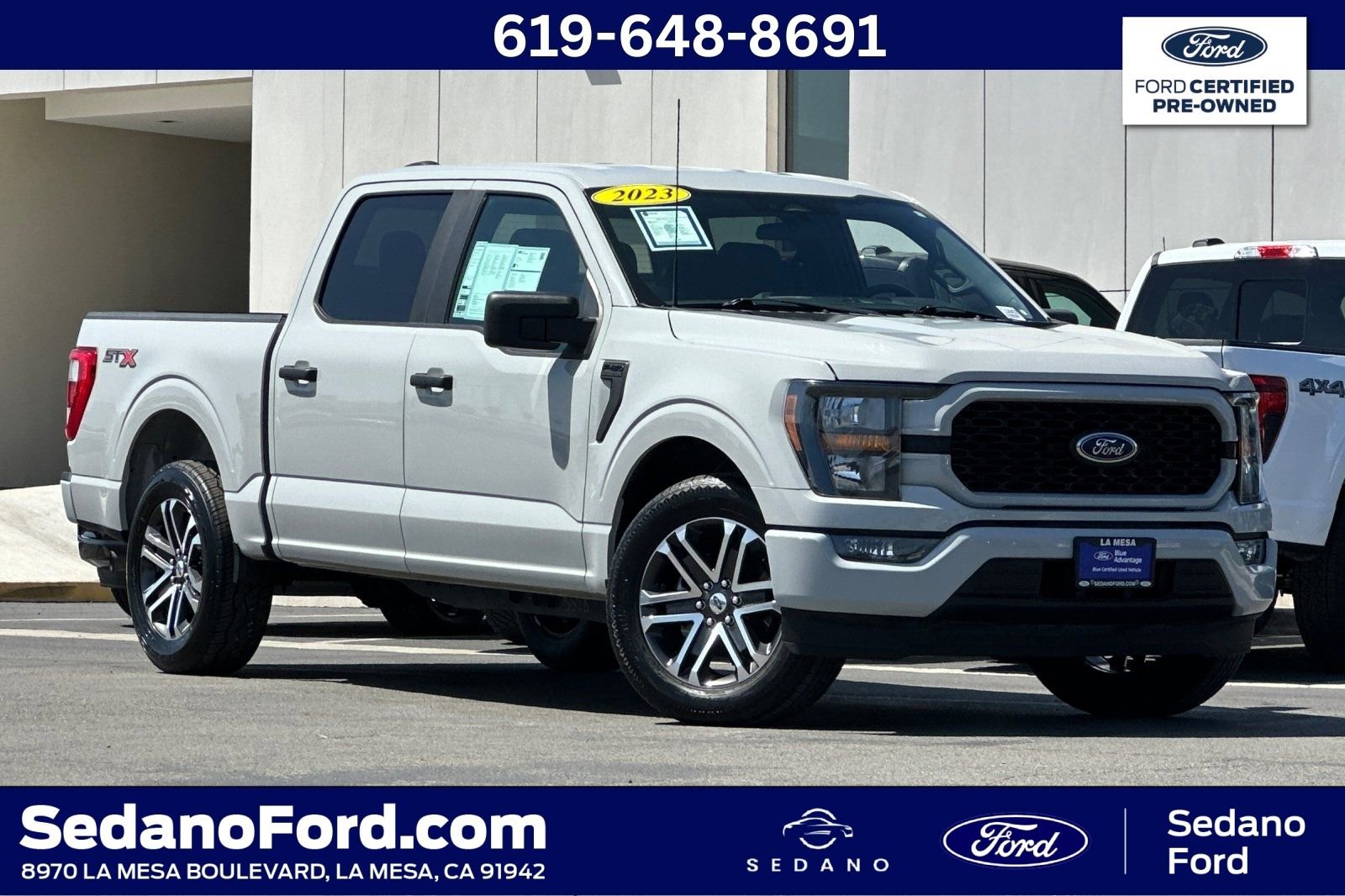 Certified 2023 Ford F150 XL w/ STX Appearance Package RWD image 1