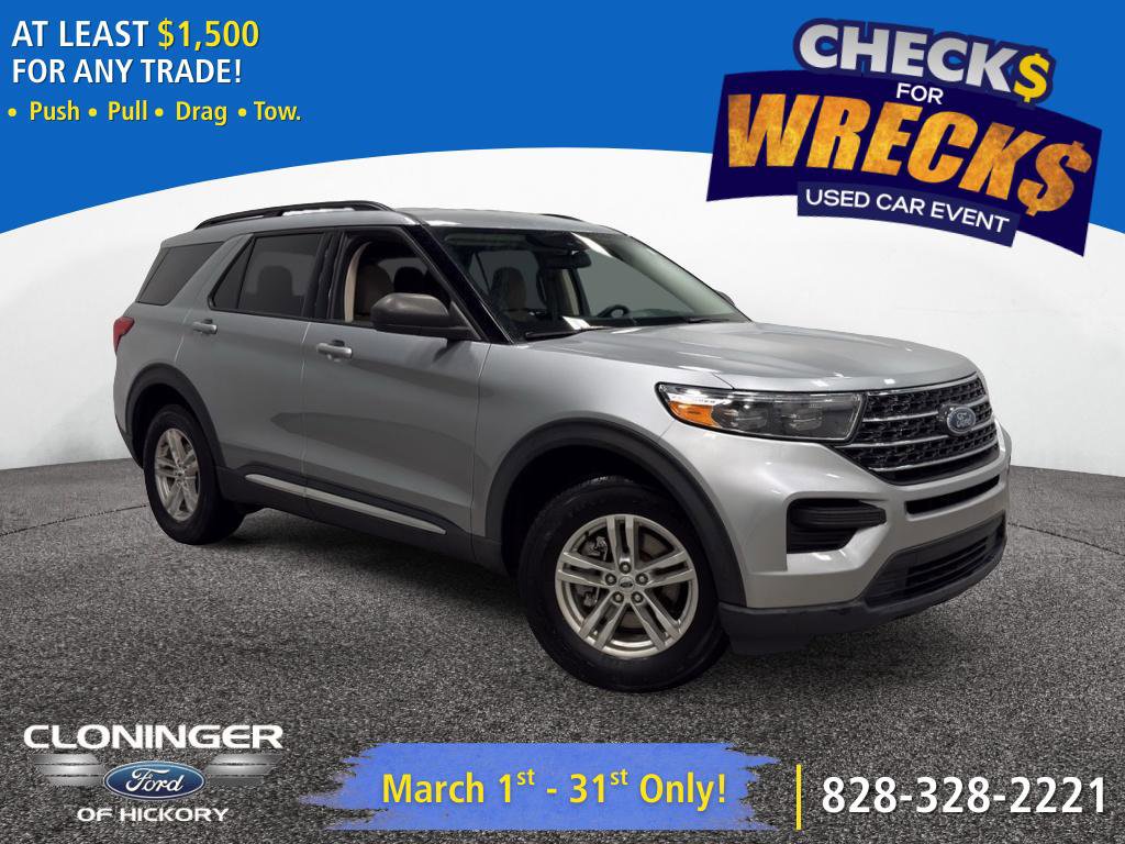 Certified 2022 Ford Explorer XLT w/ Class IV Trailer Tow Package image 1