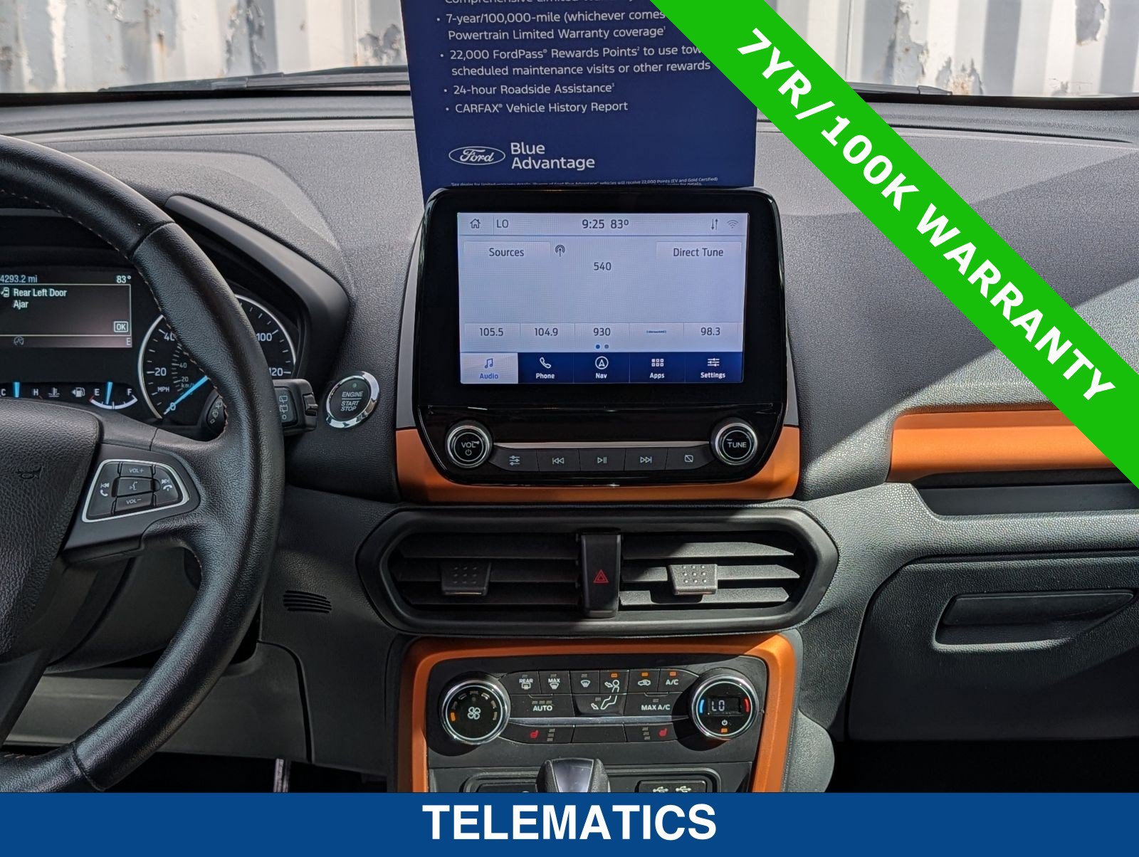 Certified 2021 Ford EcoSport SE w/ SE Convenience Package FWD image 19