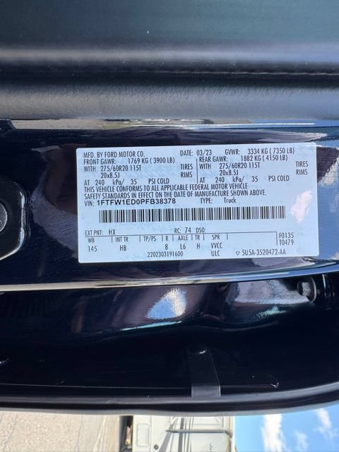 Certified 2023 Ford F150 Lariat w/ Equipment Group 502A High AWD/4WD image 71