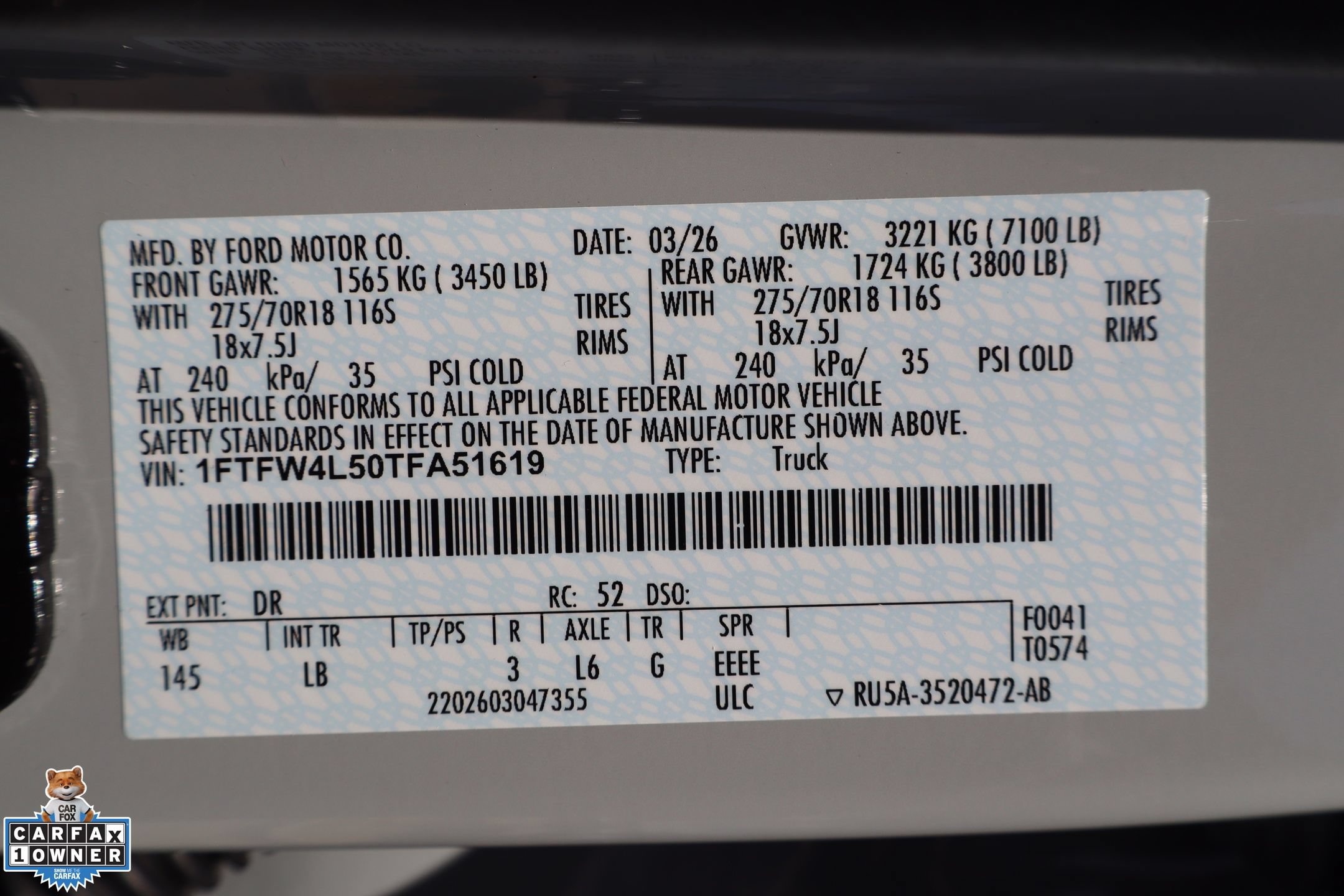 Certified 2026 Ford F150 Tremor AWD/4WD image 31