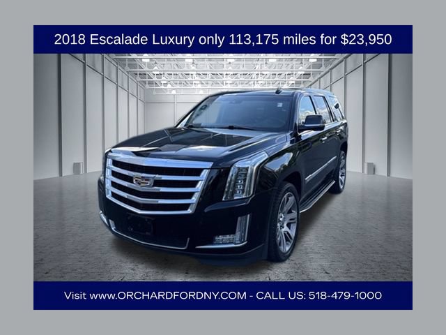 Used 2018 Cadillac Escalade Luxury