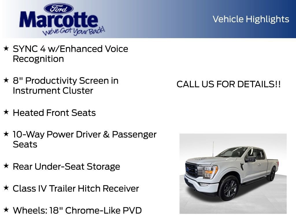 Certified 2023 Ford F150 XLT w/ Equipment Group 302A High image 42