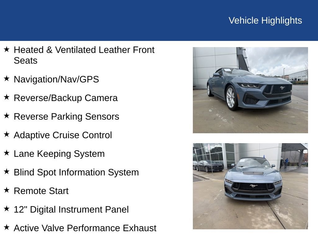 Certified 2025 Ford Mustang GT Premium image 29