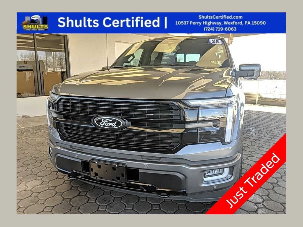 Certified 2025 Ford F150 Platinum w/ Equipment Group 702A High