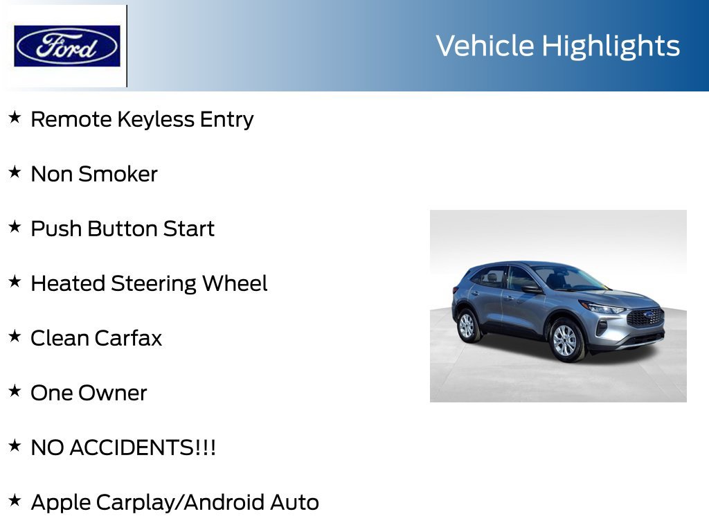 Certified 2024 Ford Escape Active AWD/4WD image 13