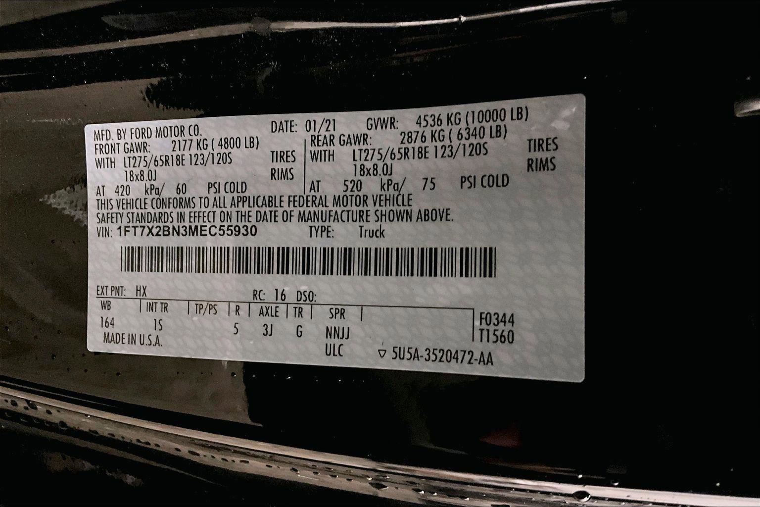 Certified 2021 Ford F250 XL w/ STX Appearance Package image 33