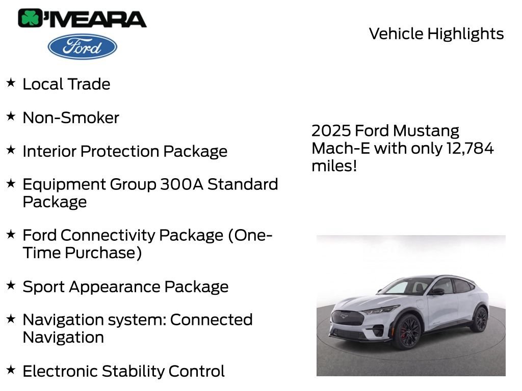 Certified 2025 Ford Mustang Mach-E Premium w/ Sport Appearance Package AWD/4WD image 8