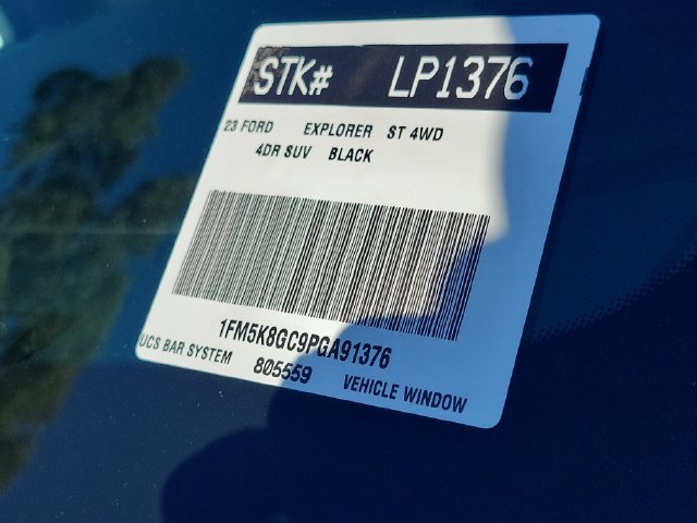 Certified 2023 Ford Explorer ST w/ Equipment Group 401A AWD/4WD image 30