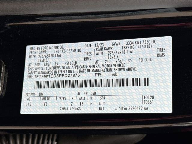 Certified 2023 Ford F150 XLT w/ Equipment Group 302A High AWD/4WD image 24
