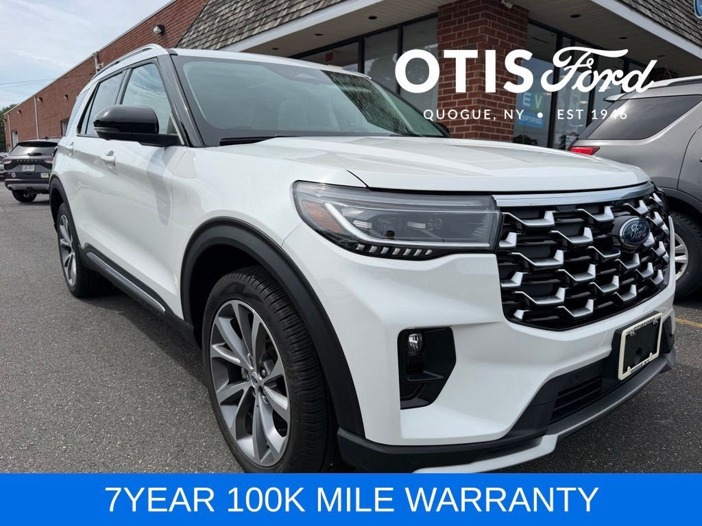 Certified 2025 Ford Explorer Platinum w/ Ultimate Package