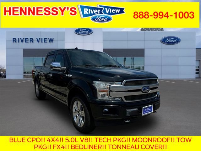 Certified 2019 Ford F150 Platinum w/ Equipment Group 701A Luxury