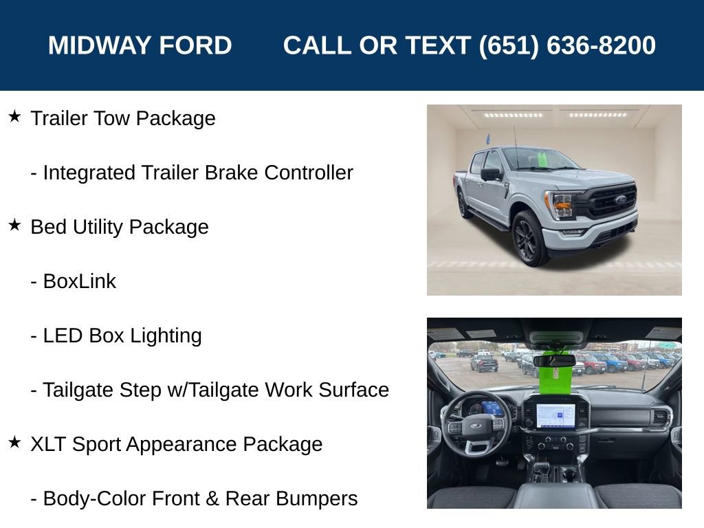 Certified 2023 Ford F150 XLT w/ Equipment Group 302A High AWD/4WD image 25