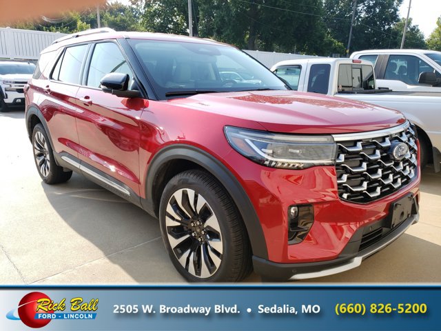 Certified 2026 Ford Explorer Platinum w/ LUX Leather Package AWD/4WD image 1