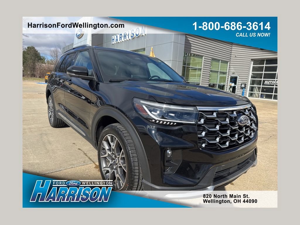 Certified 2025 Ford Explorer Platinum w/ Ultimate Package