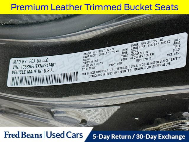 Used 2022 RAM 1500 Limited image 37