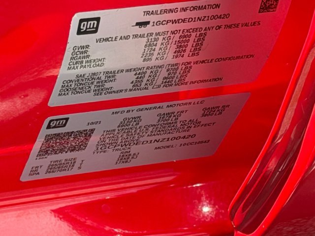 Used 2022 Chevrolet Silverado 1500 RST w/ Convenience Package II RWD image 26