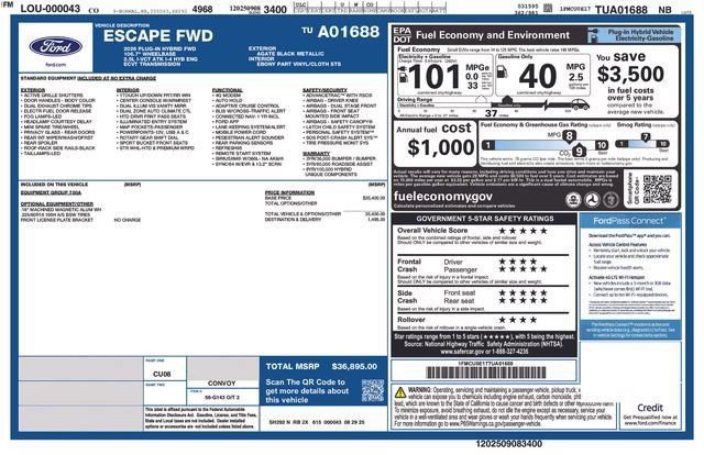 Certified 2026 Ford Escape SE FWD image 6
