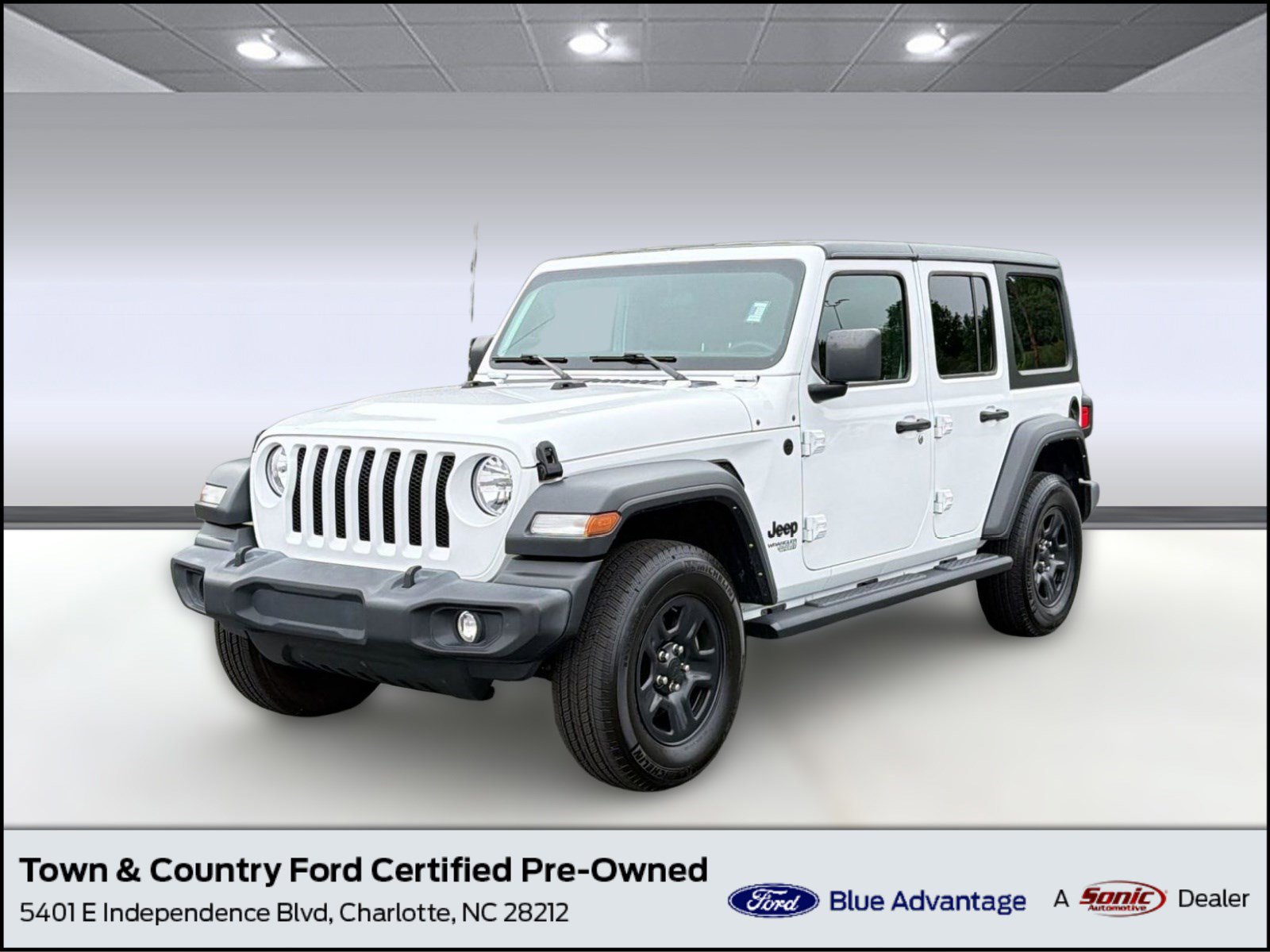 Used 2021 Jeep Wrangler Unlimited Sport AWD/4WD image 1