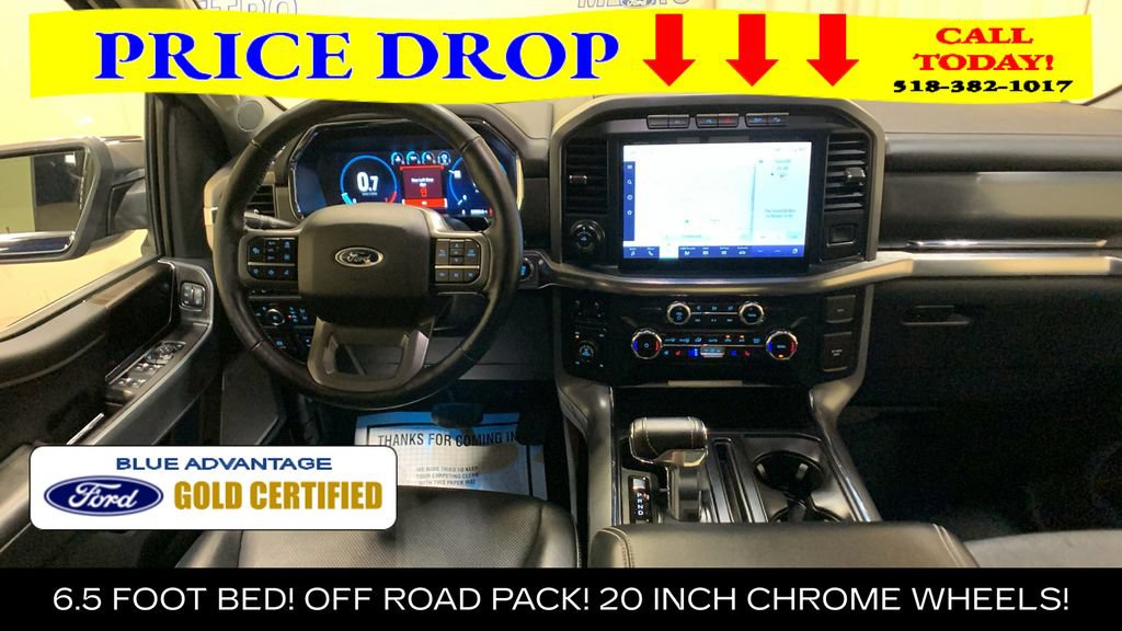 Certified 2022 Ford F150 Lariat w/ Equipment Group 502A High AWD/4WD image 27